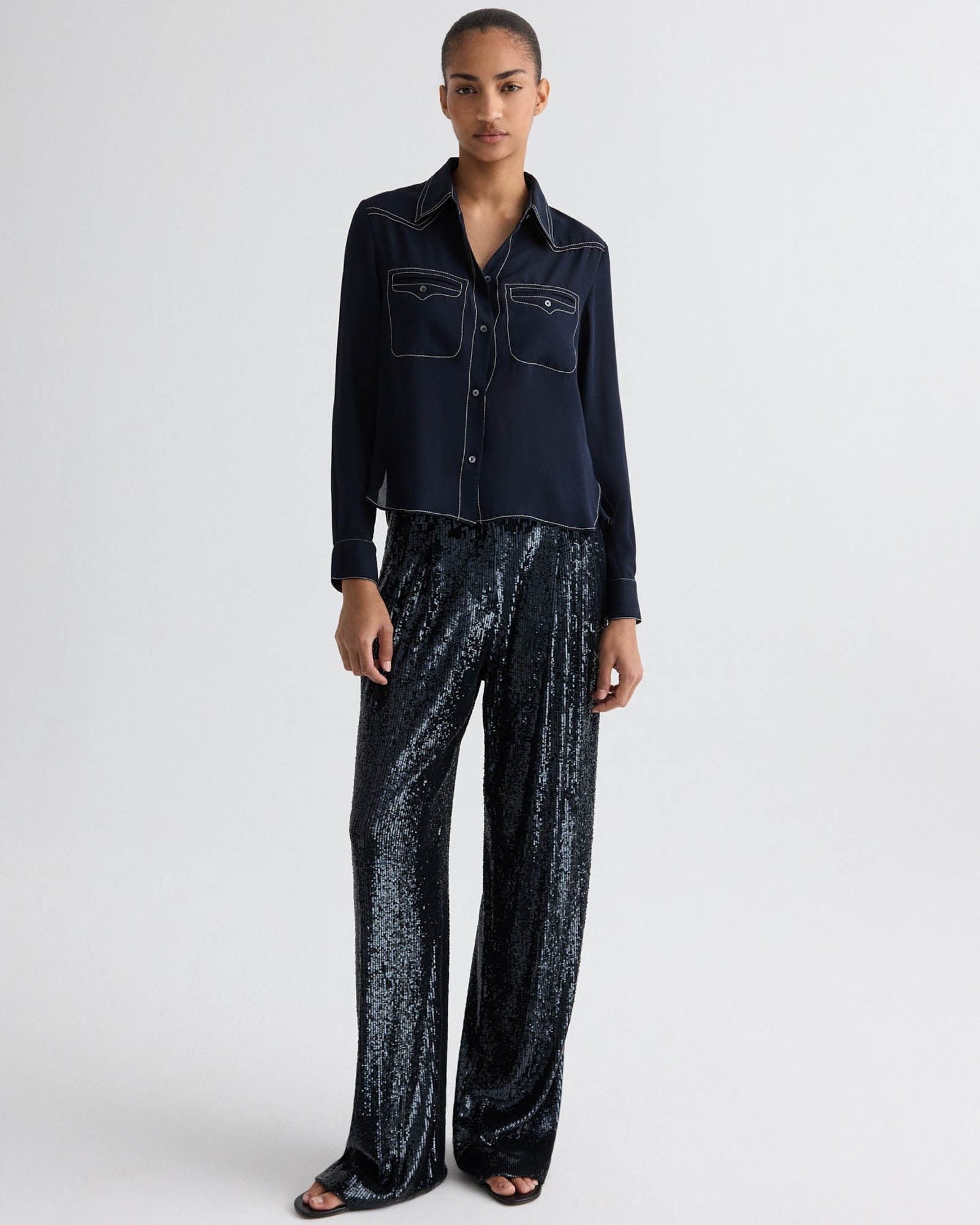 Carter Topstitch Shirt