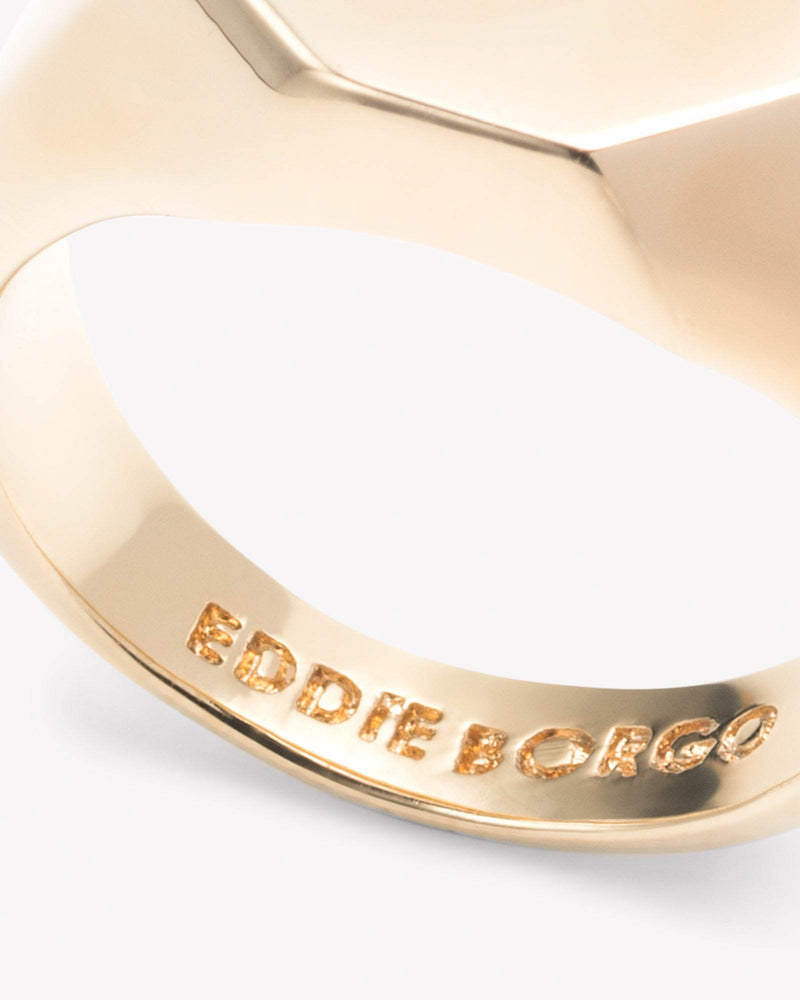 Octagon Signet Ring
