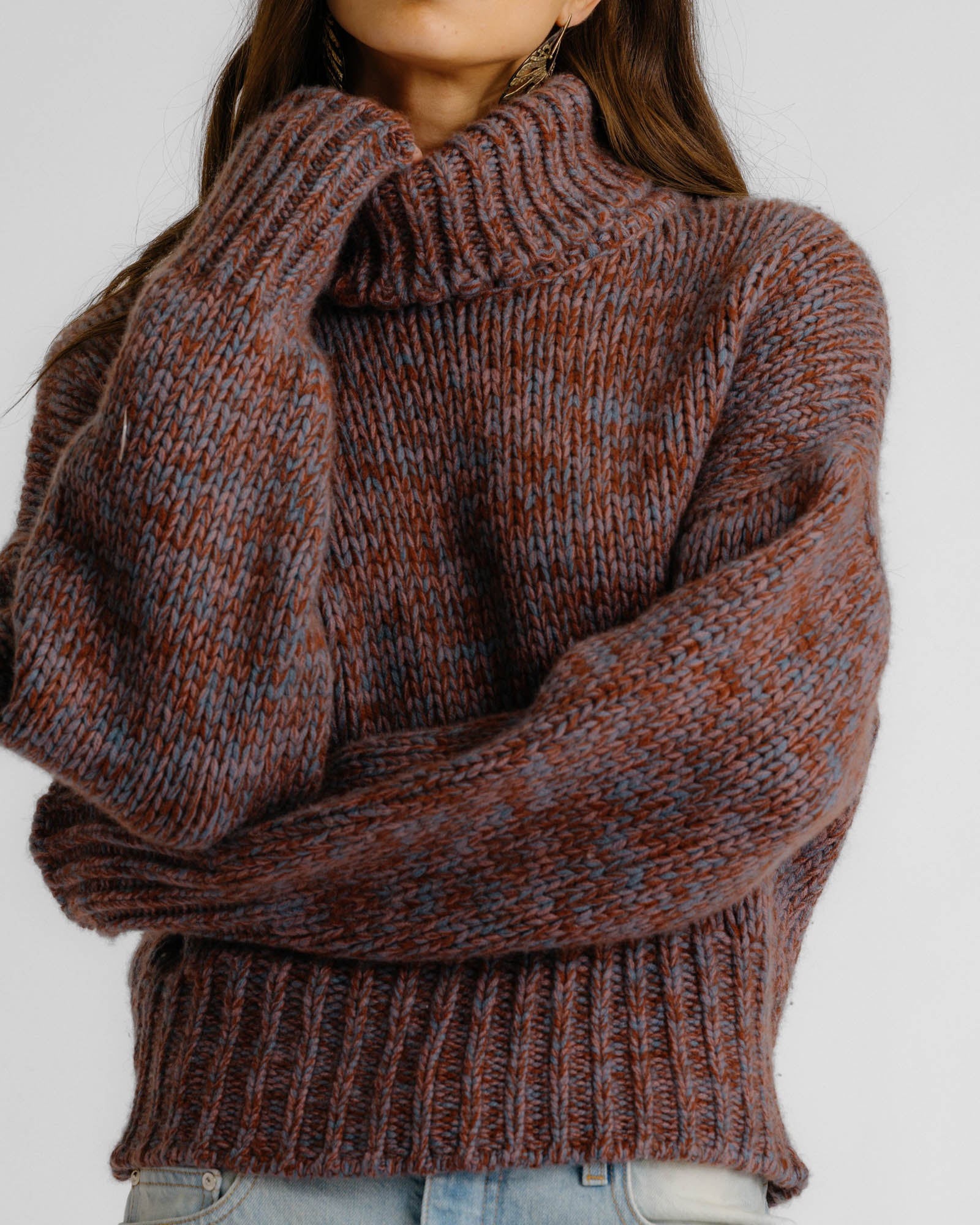 Darcey Crop Turtleneck