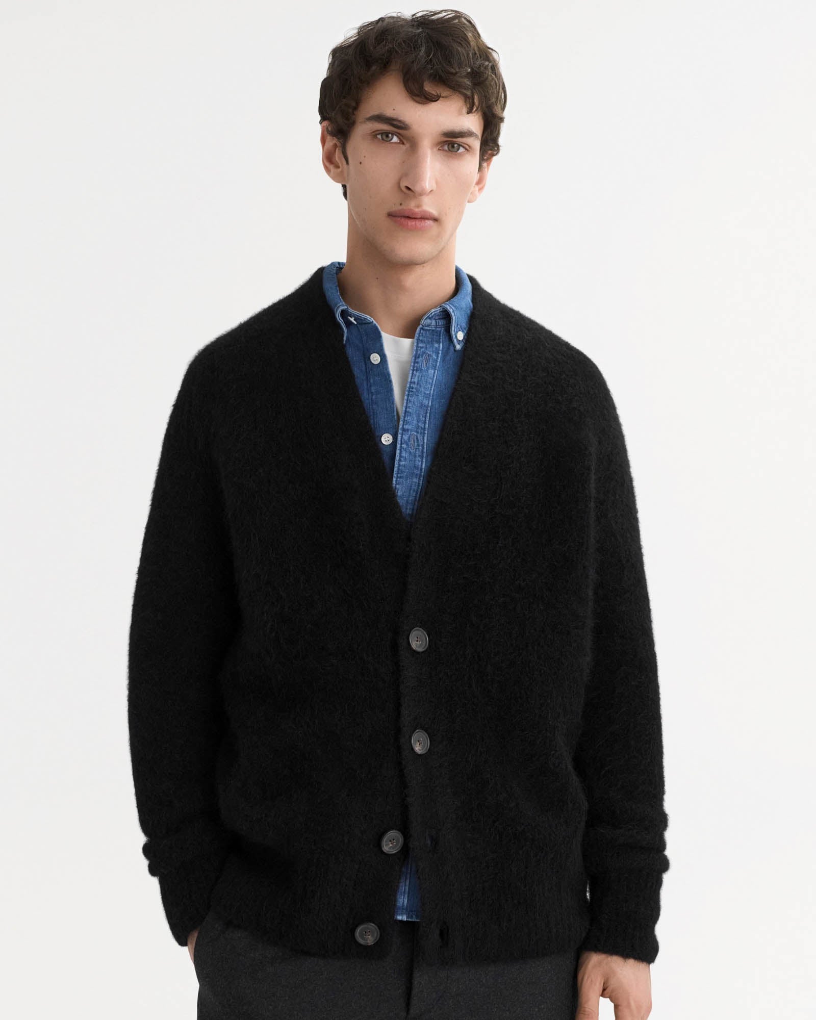 Alpaca Cardigan Sweater