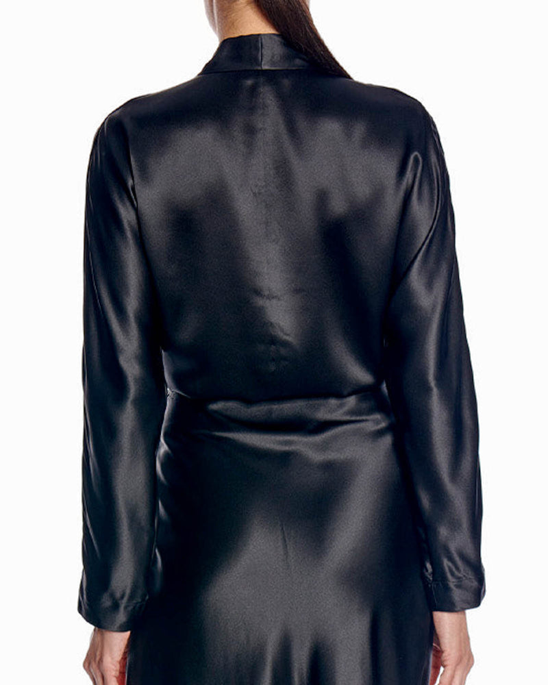 Tie Front Long Sleeve