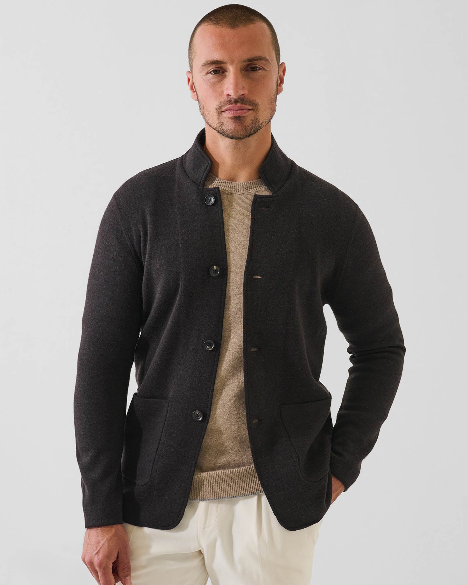 Veste à double boutonnage avant 14