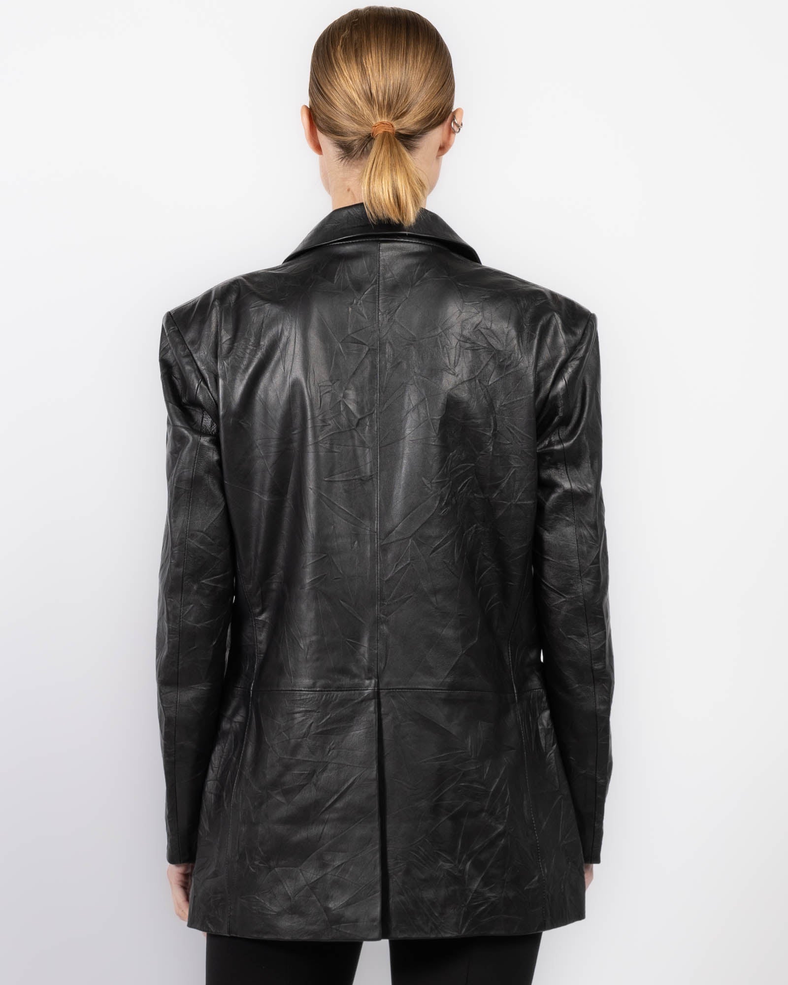 Veste en cuir sur mesure