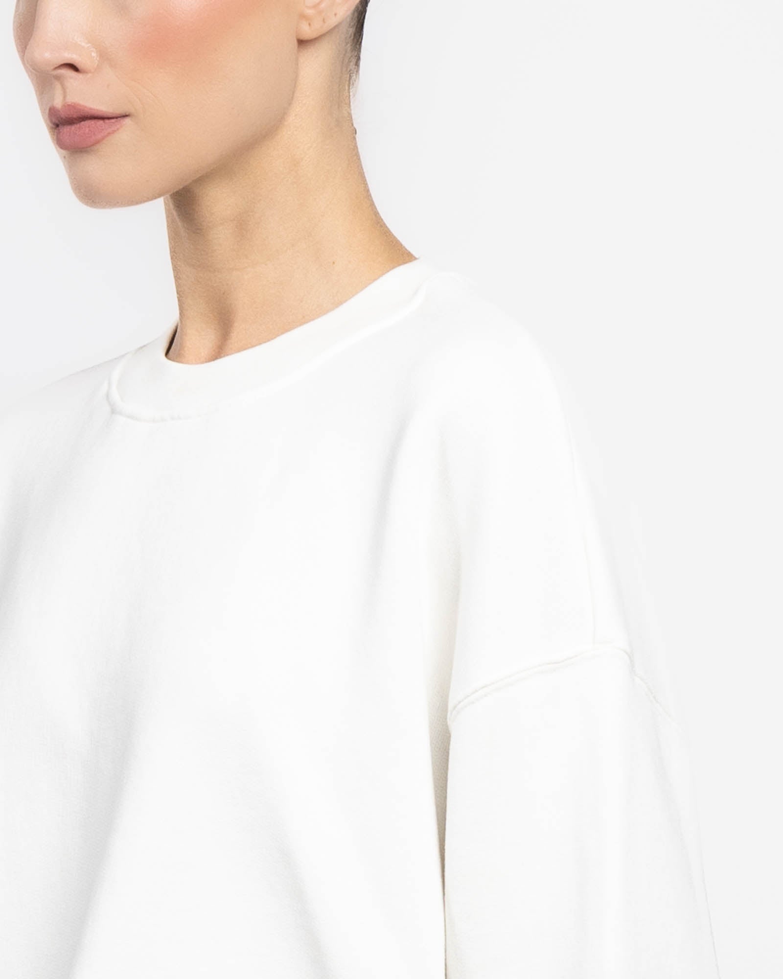 Washed Box Crewneck Sweatshirt