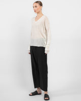 Over V-Neck Sweater