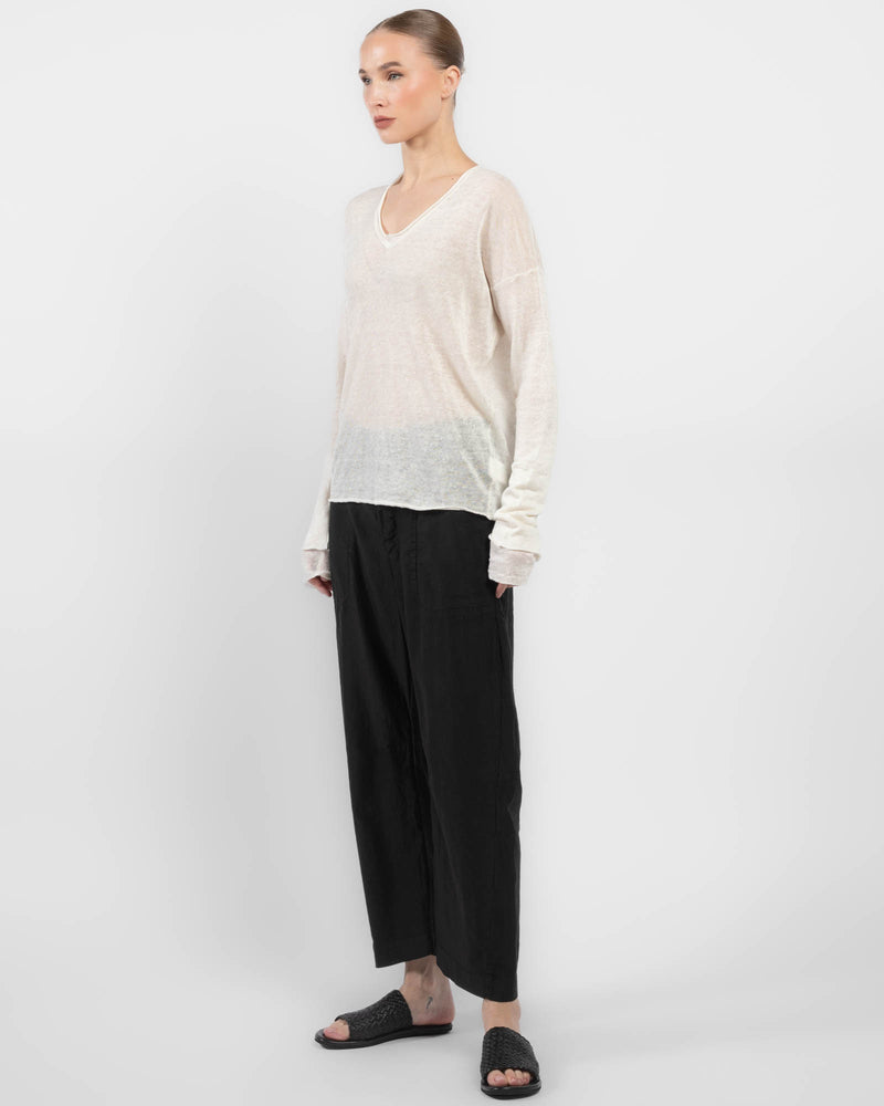 Over V-Neck Sweater