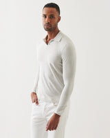 Cupro Button Polo