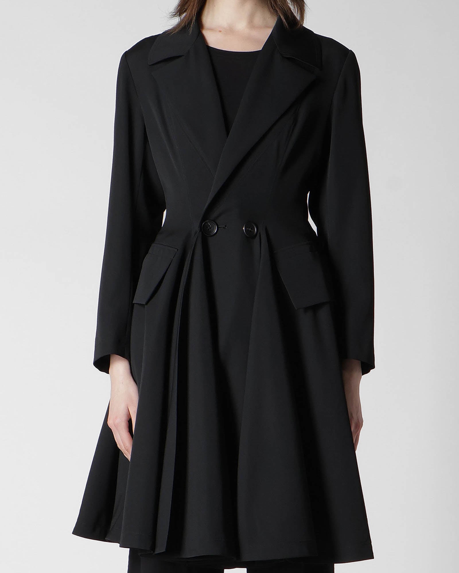 YOHJI YAMAMOTO Flared Panel Coat