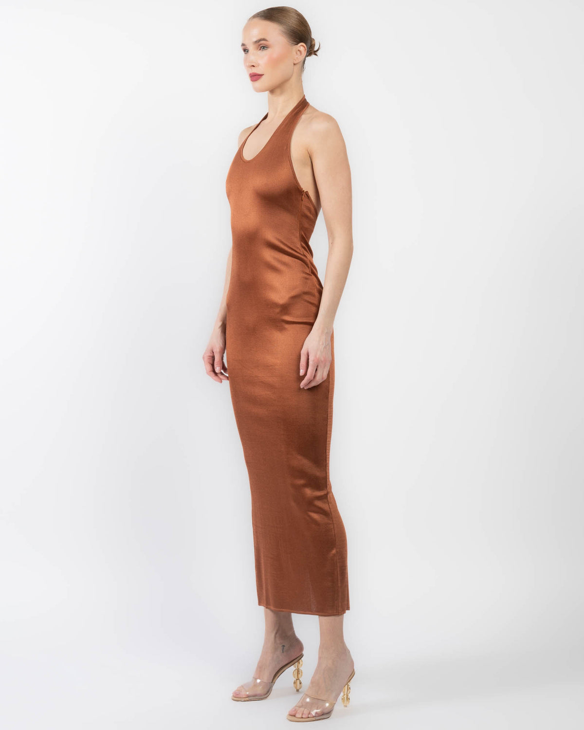 aziza dresses Aziza Plissé Maxi Dress – Iman Affendi main image 0