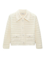 Precise Pointelle Jacket
