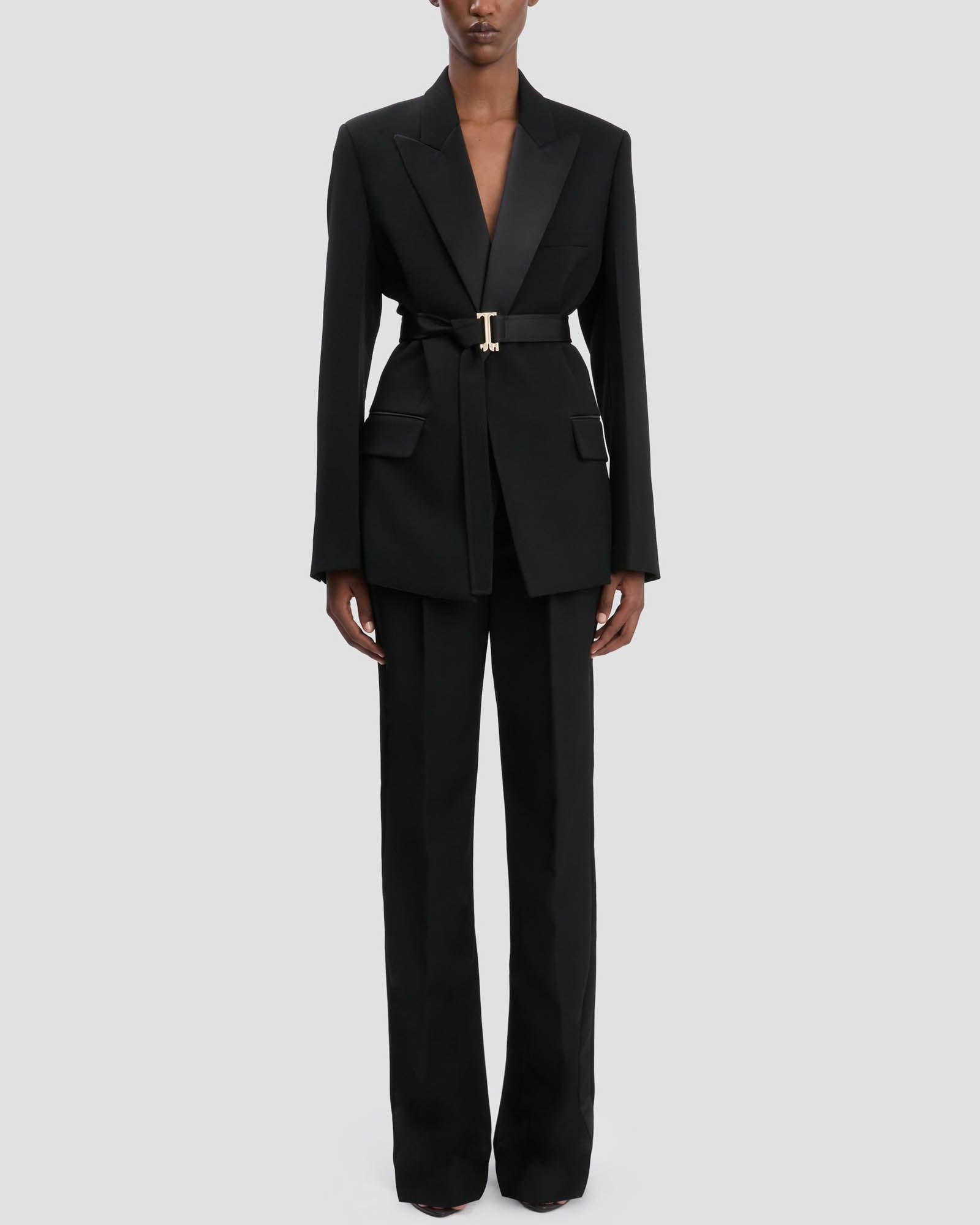 Belted Tailored Jacket