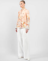 Double-Breasted Traditional Kimono Jacket