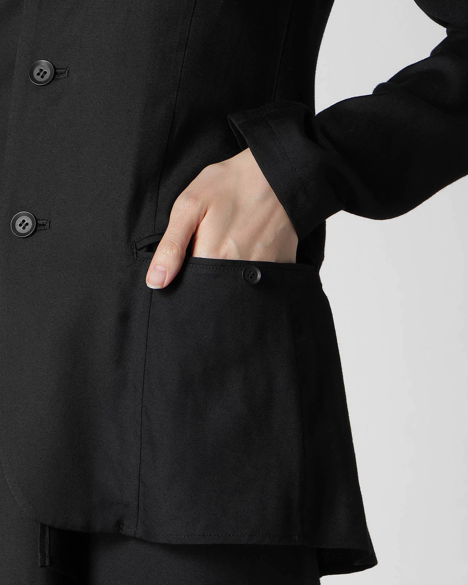 Extended Collar Jacket