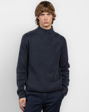 Foggy Mock Neck Sweater