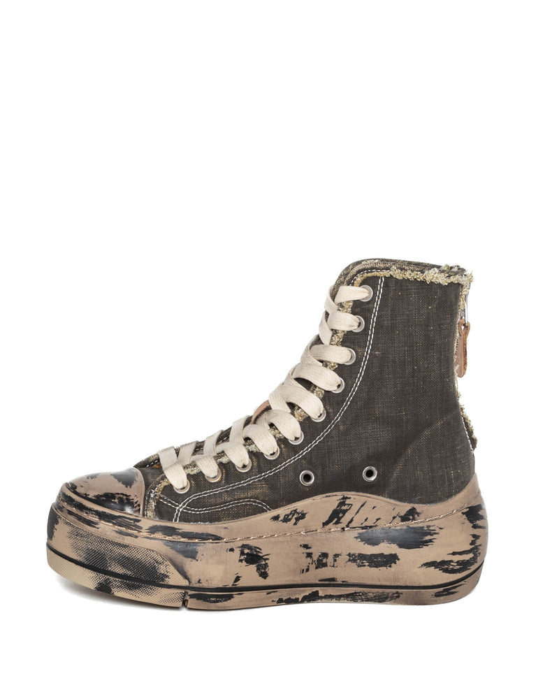 Distressed 10-Hole Kurt Sneakers