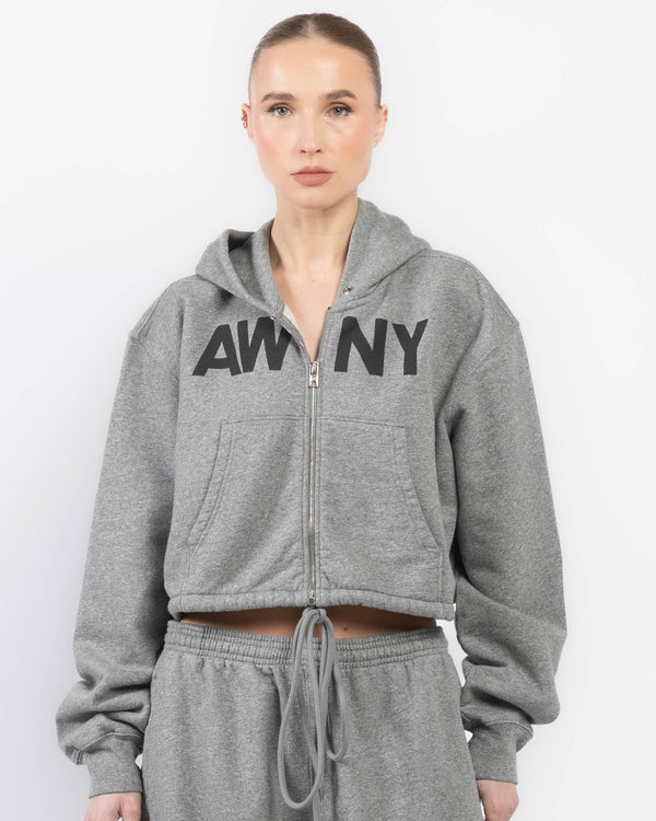 Deconstructed Logo Wrap Hoodie