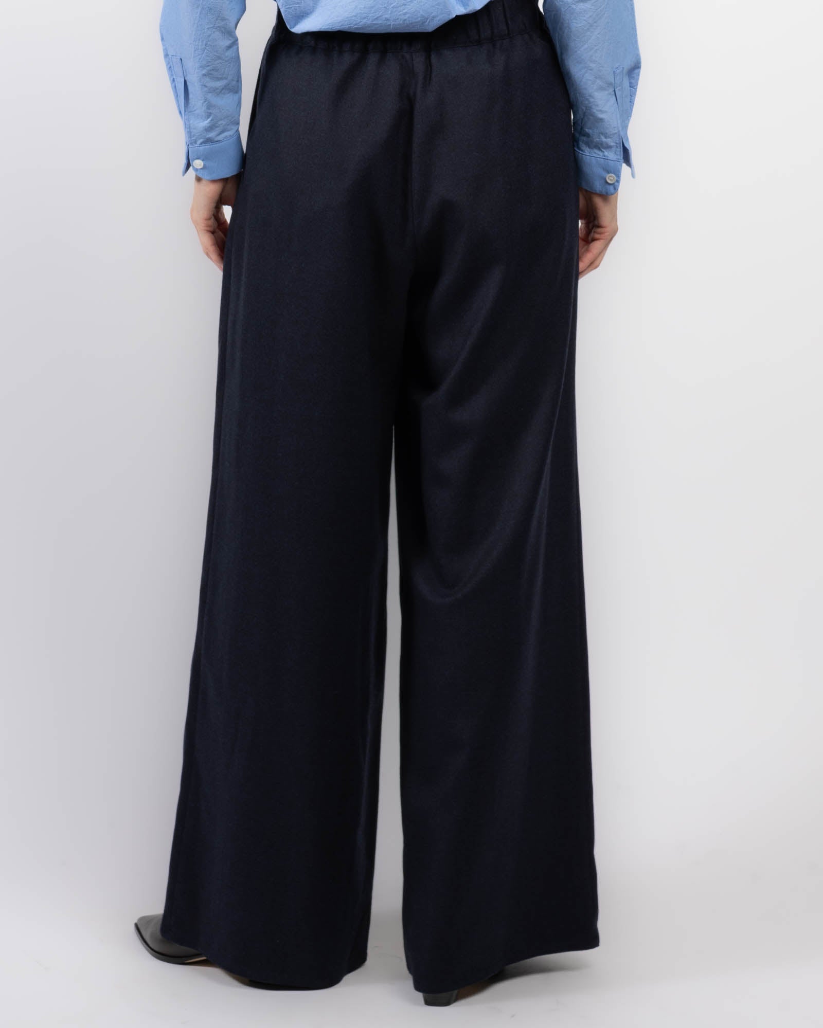 Flannel Wool Trousers