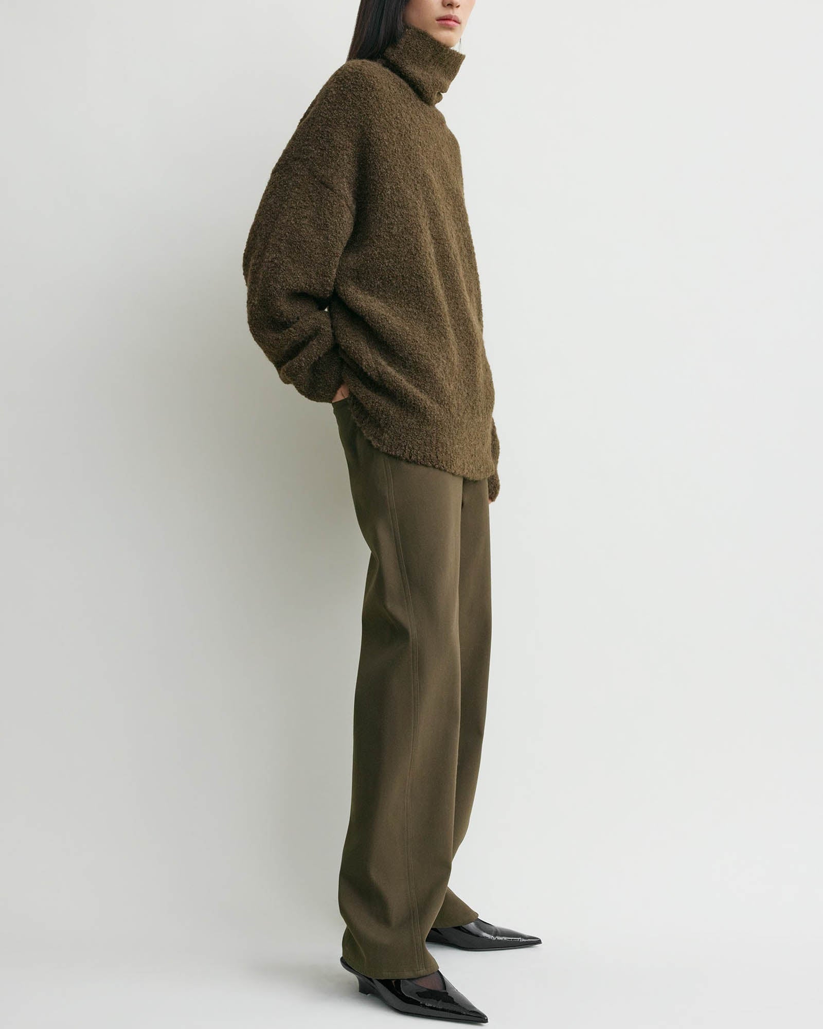 Oversized Turtleneck Sweater
