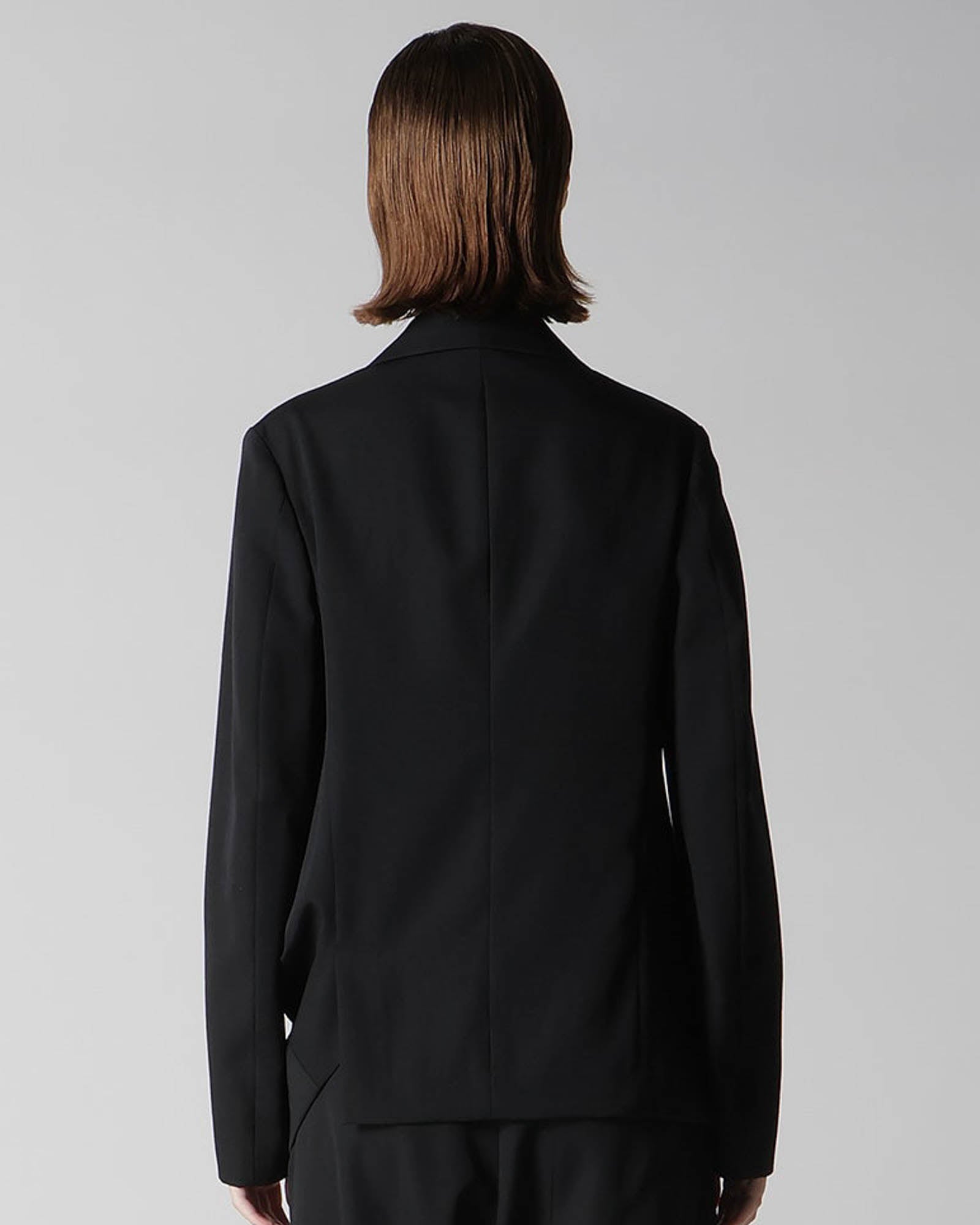 O Left Side Dropped Jacket