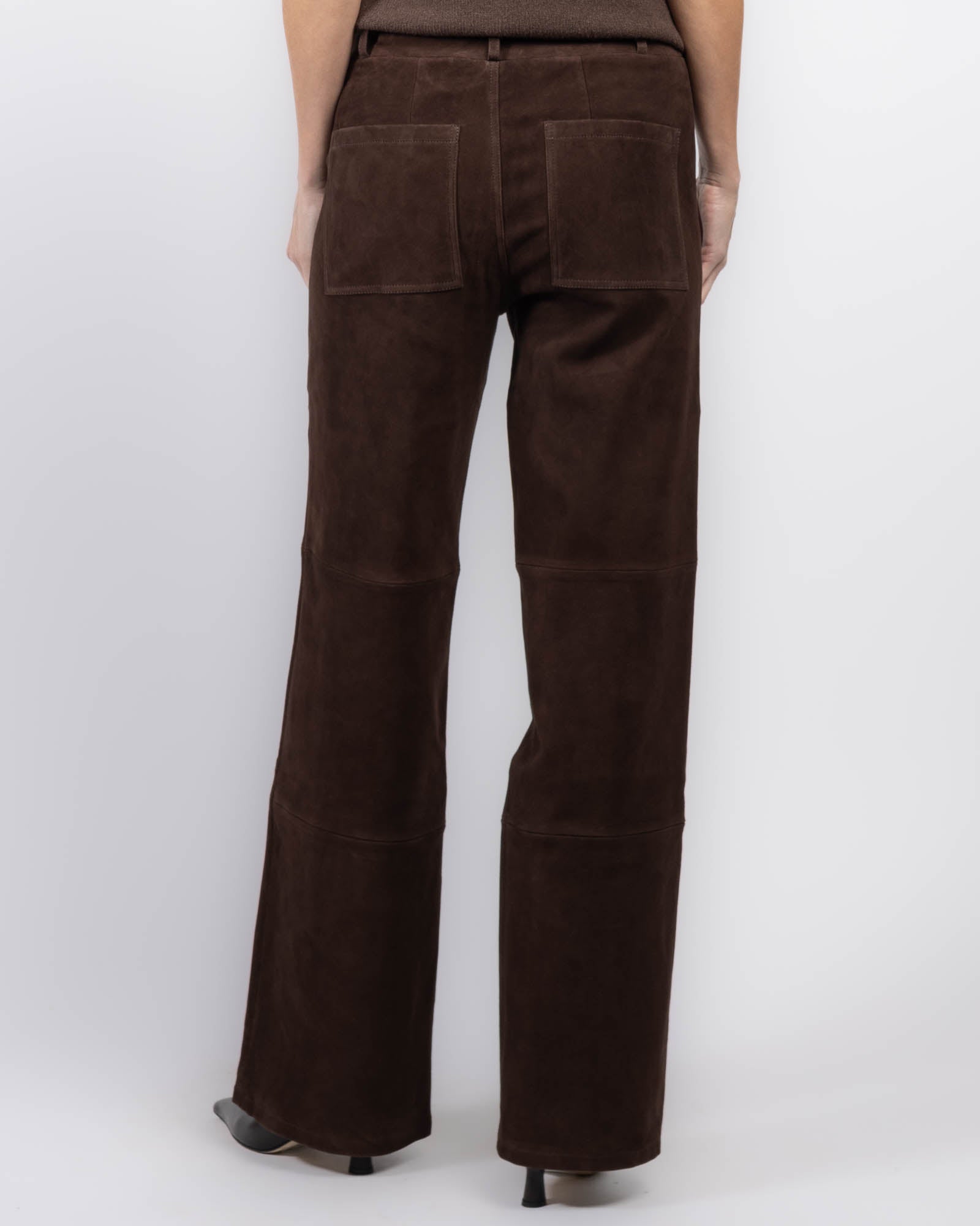 Marina Stretch Suede Pants