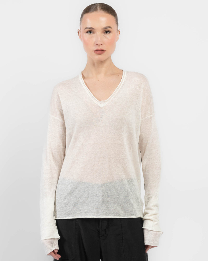 Over V-Neck Sweater
