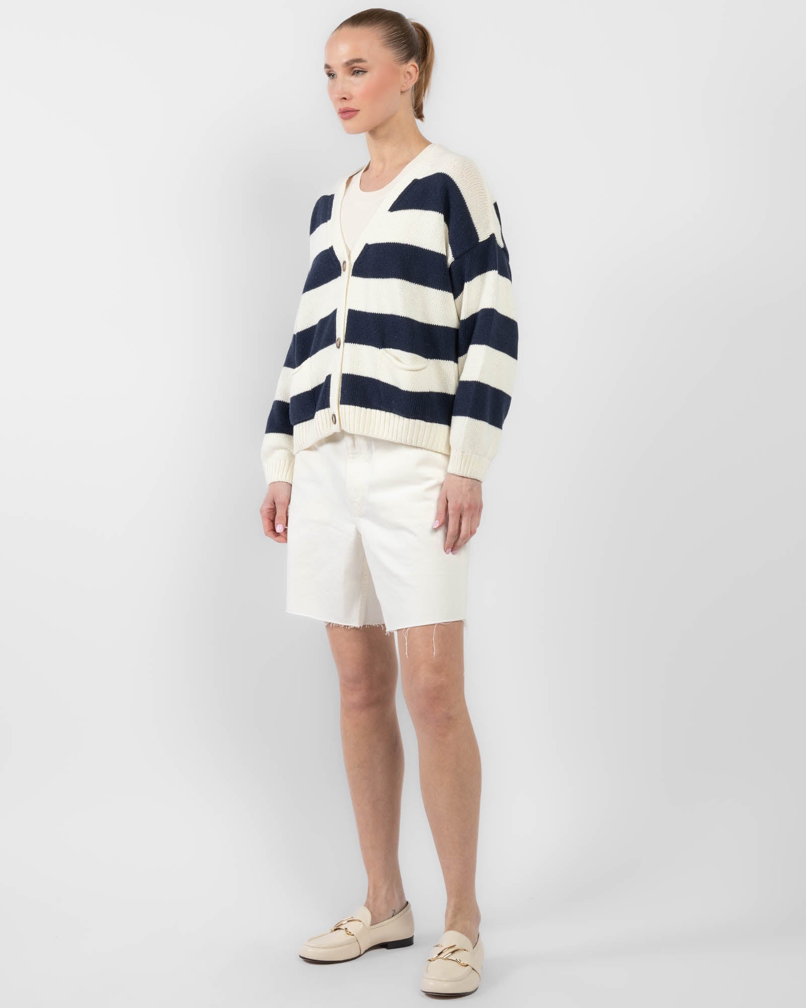 Stripe Cardigan