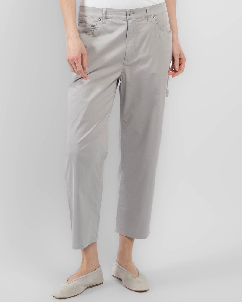 Cropped Slouchy Cargo