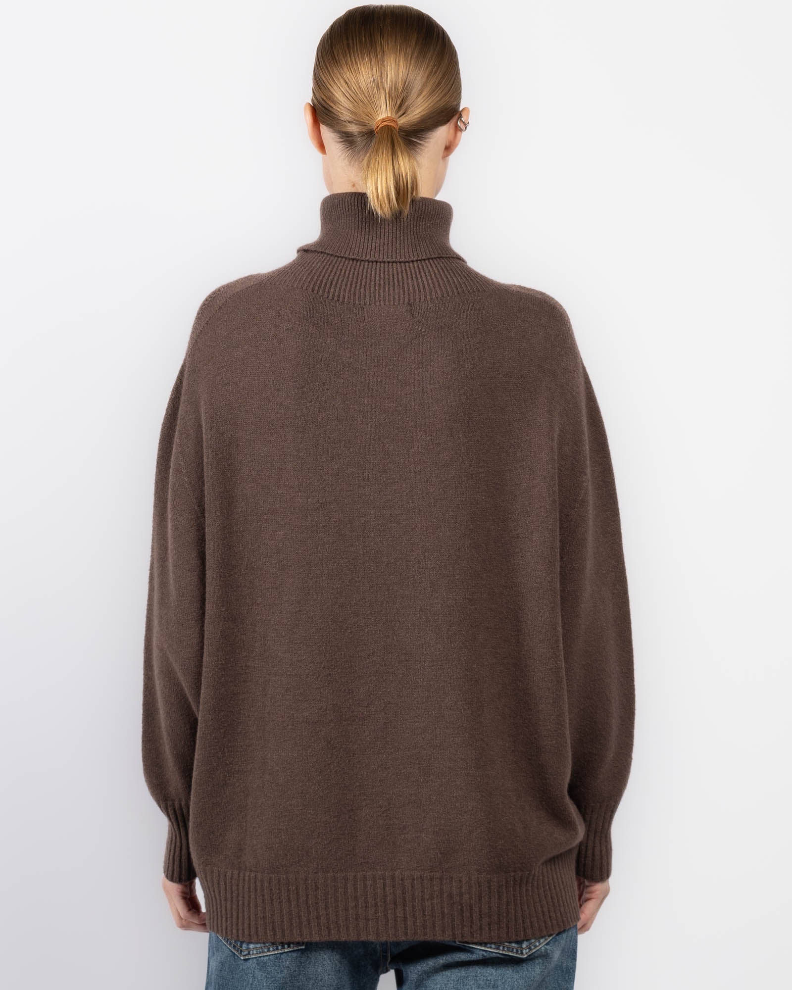 Pull à col roulé