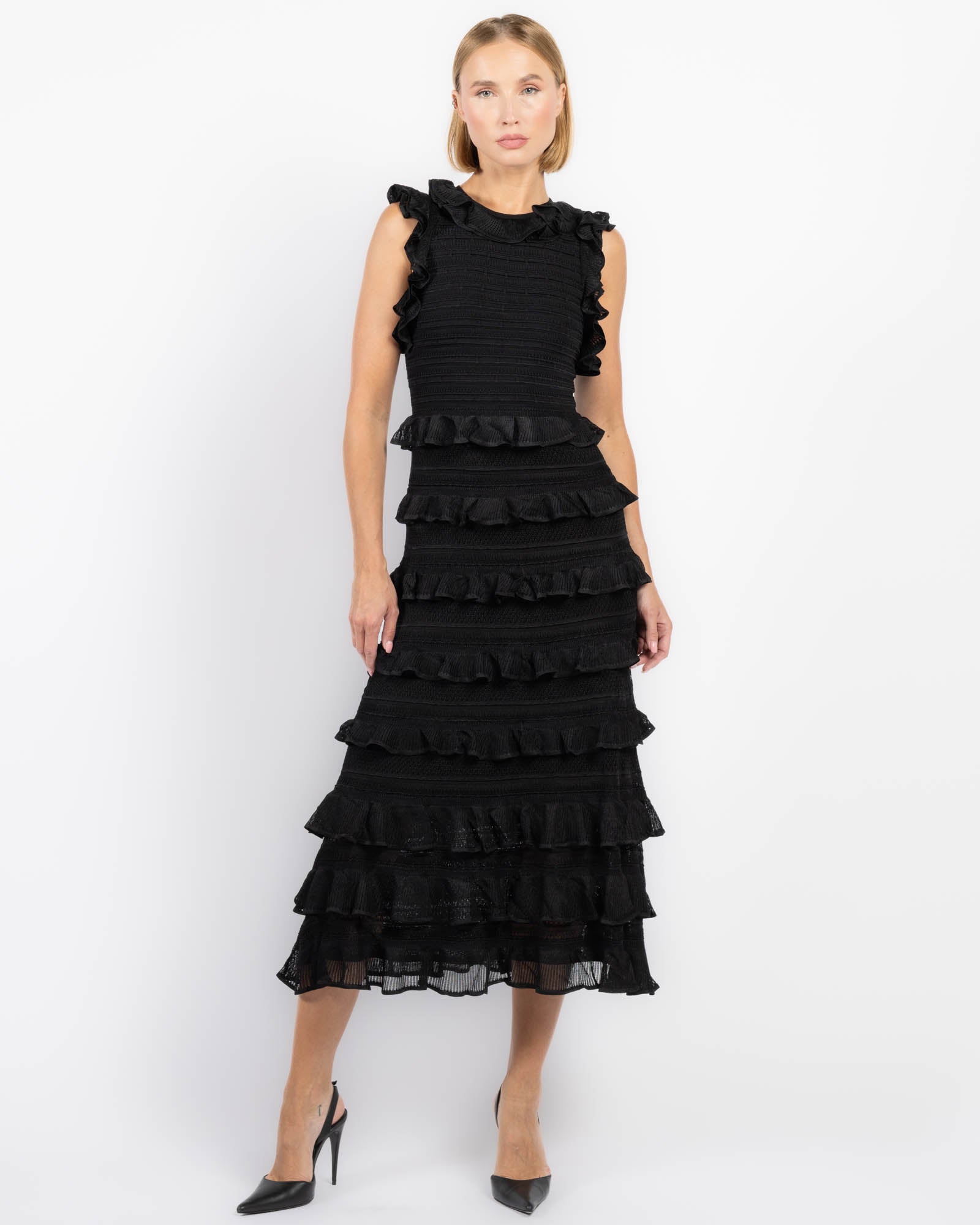 Lace Frill Dress
