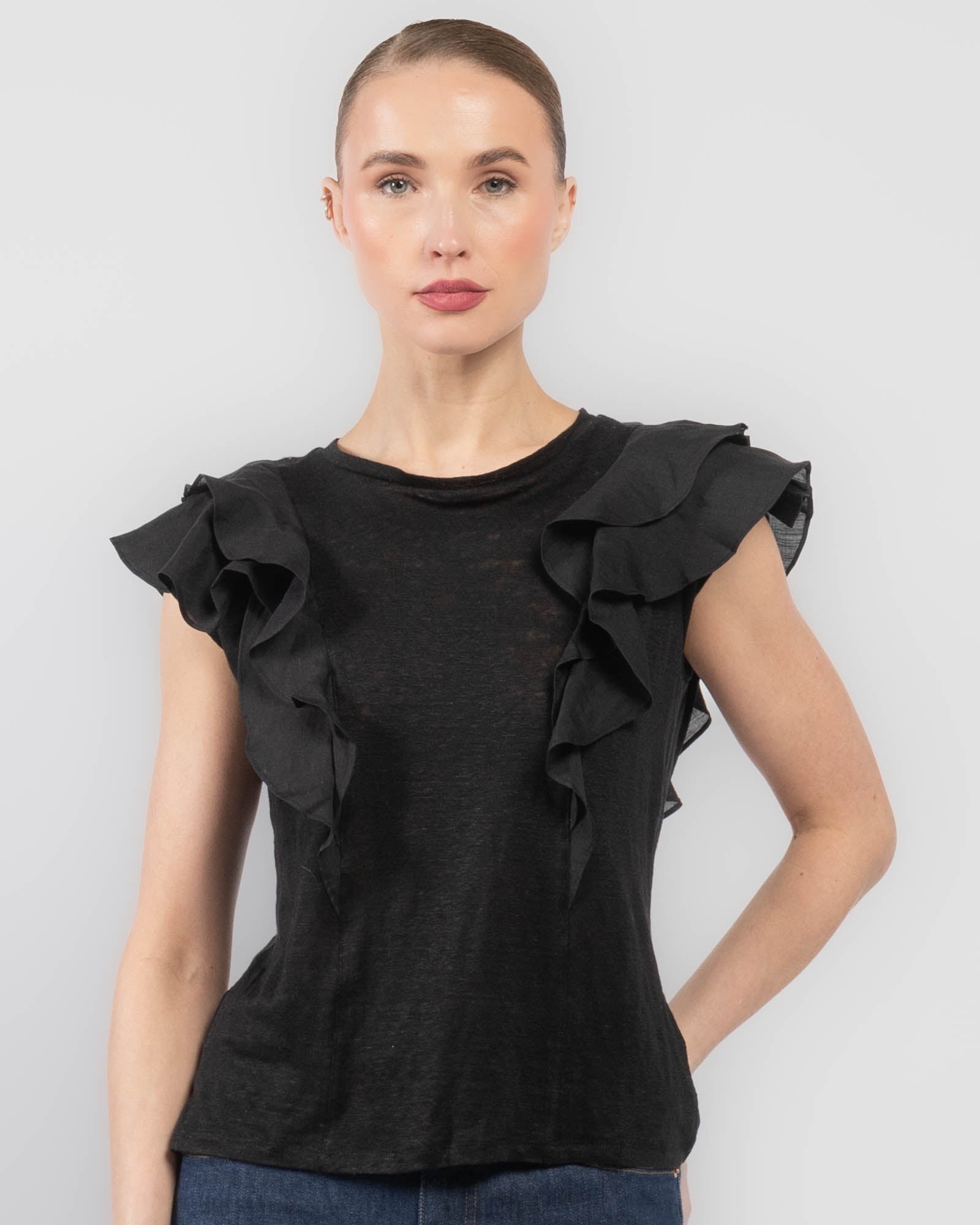 Illuminate Ruffle Tee