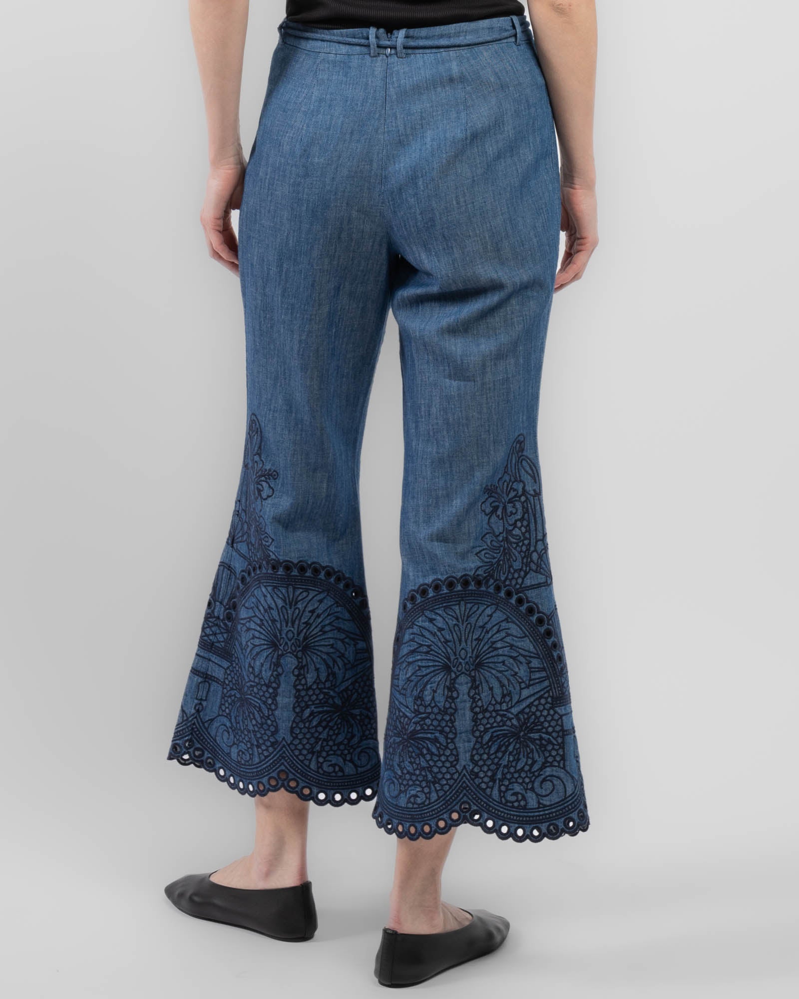 ZIMMERMANN Coco Embroidered Pants