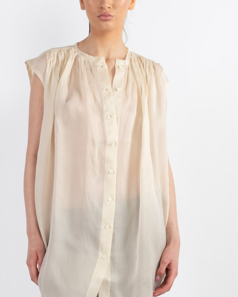 TOTUM - Silk Organza Shirt | Luxury Designer Fashion | tntfashion.ca