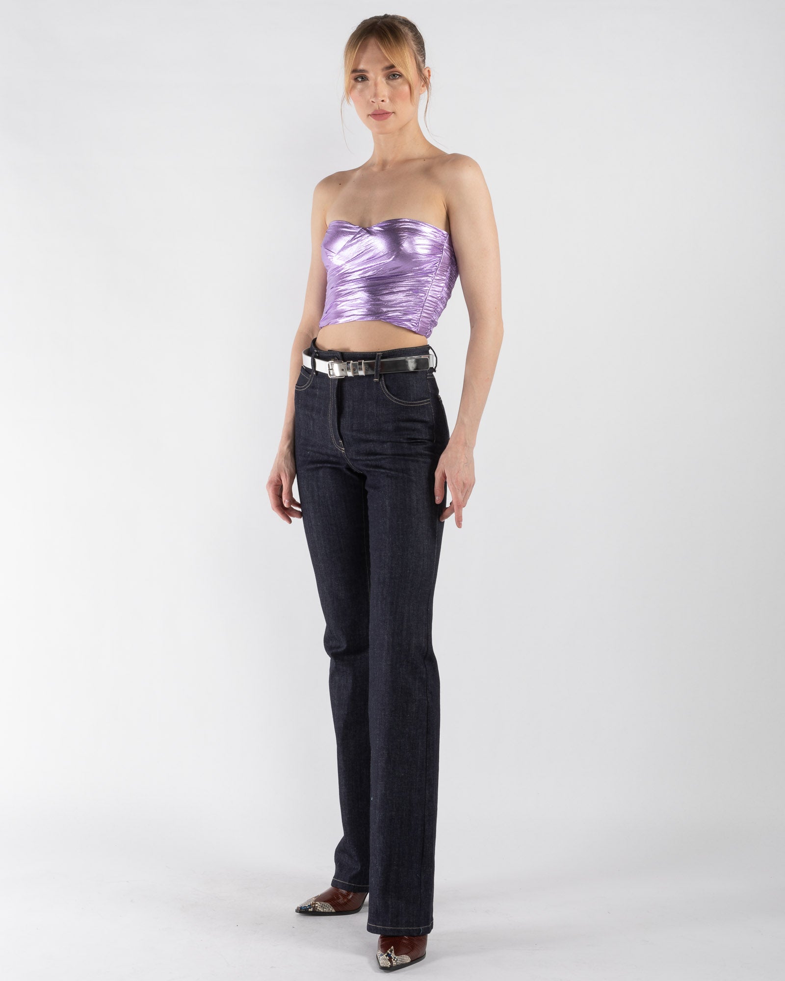 Laminated Nylon Bustier