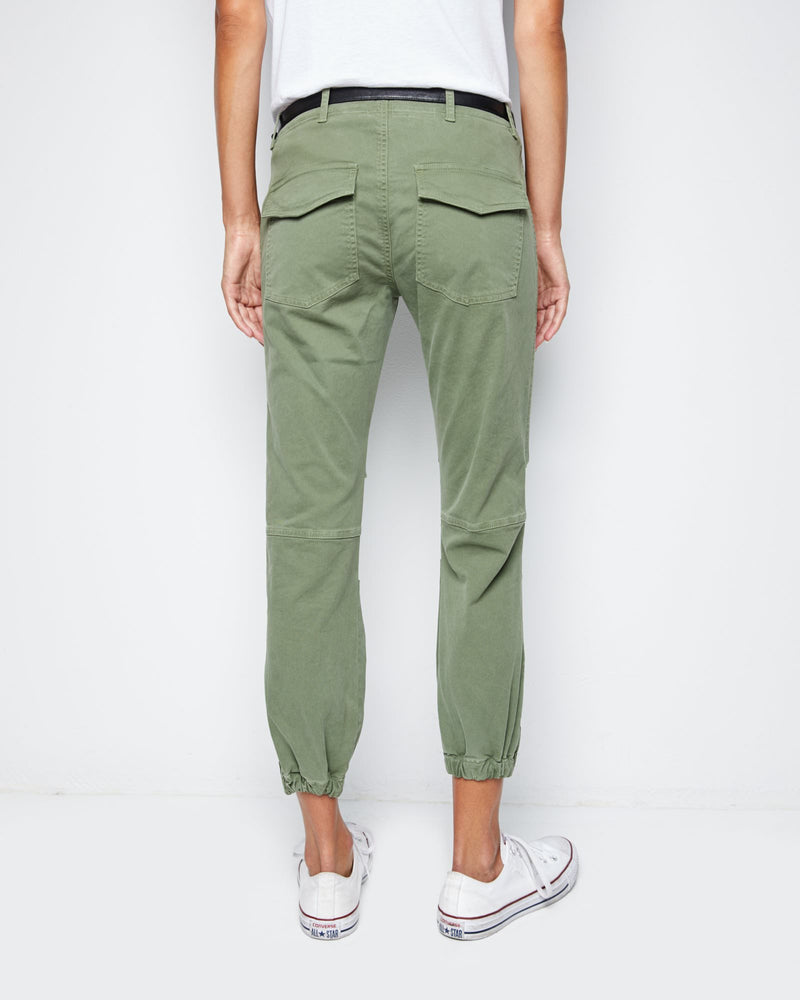 NILI LOTAN - Crop Military Pants | Luxury Designer Fashion | tntfashion.ca