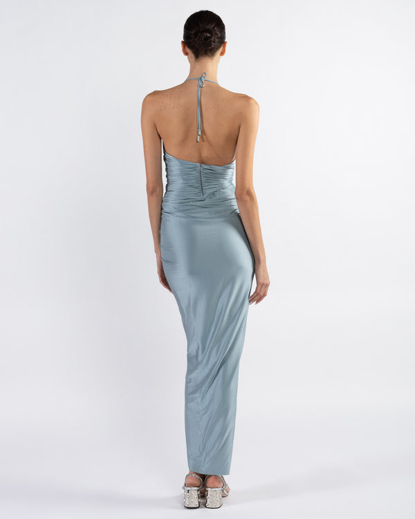 ALEXANDRE VAUTHIER - V Neck Maxi Dress | Luxury Designer Fashion | tntfashion.ca