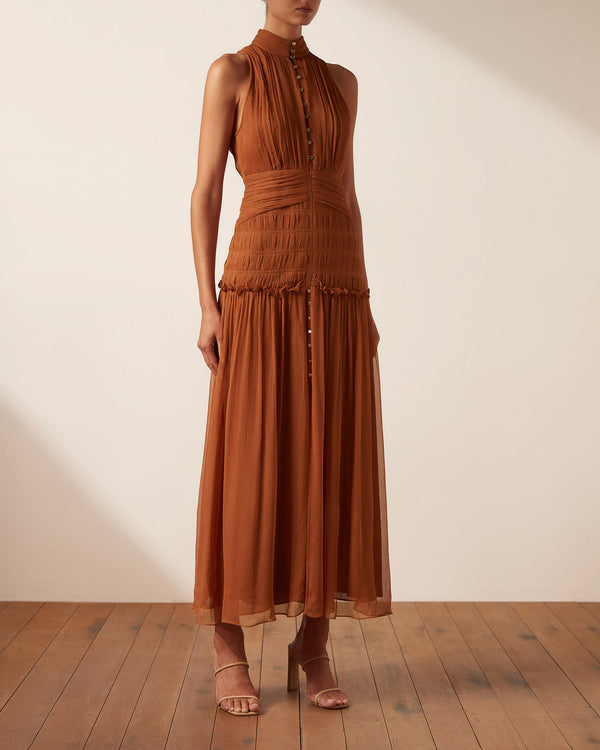 SHONA JOY - Noemi Midi Dress | Luxury Designer Fashion | tntfashion.ca
