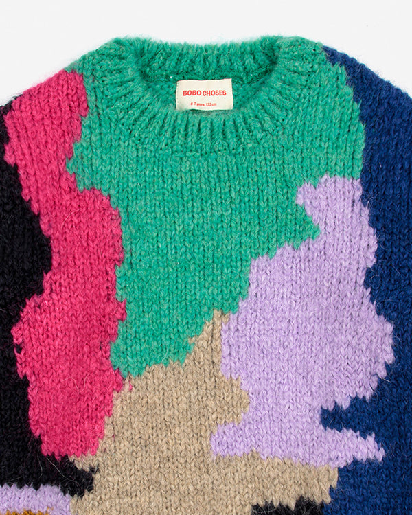 BOBO CHOSES - Color Stains Sweater | Luxury Designer Fashion | tntfashion.ca