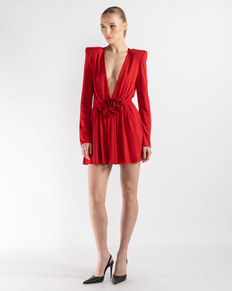 Flowy Mini Dress - MAGDA BUTRYM, Luxury Designer Fashion
