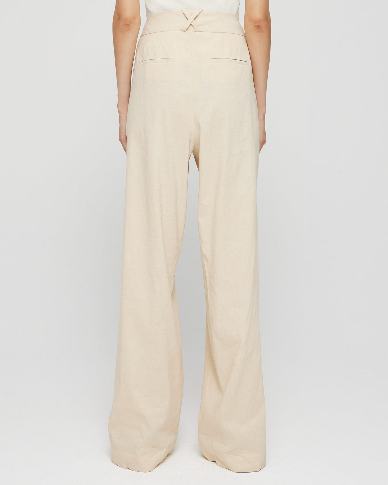 Linen Blend Trousers