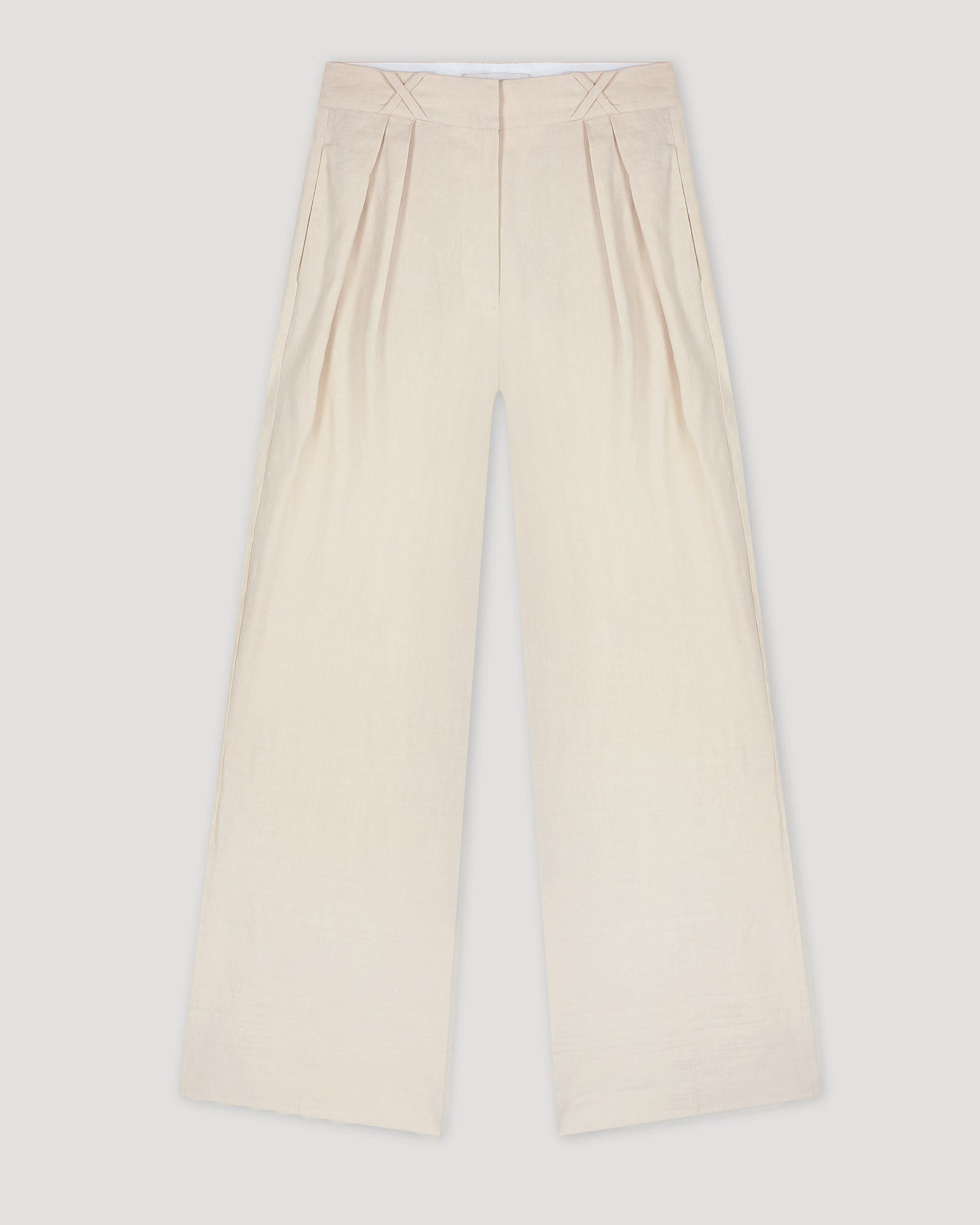Linen Blend Trousers