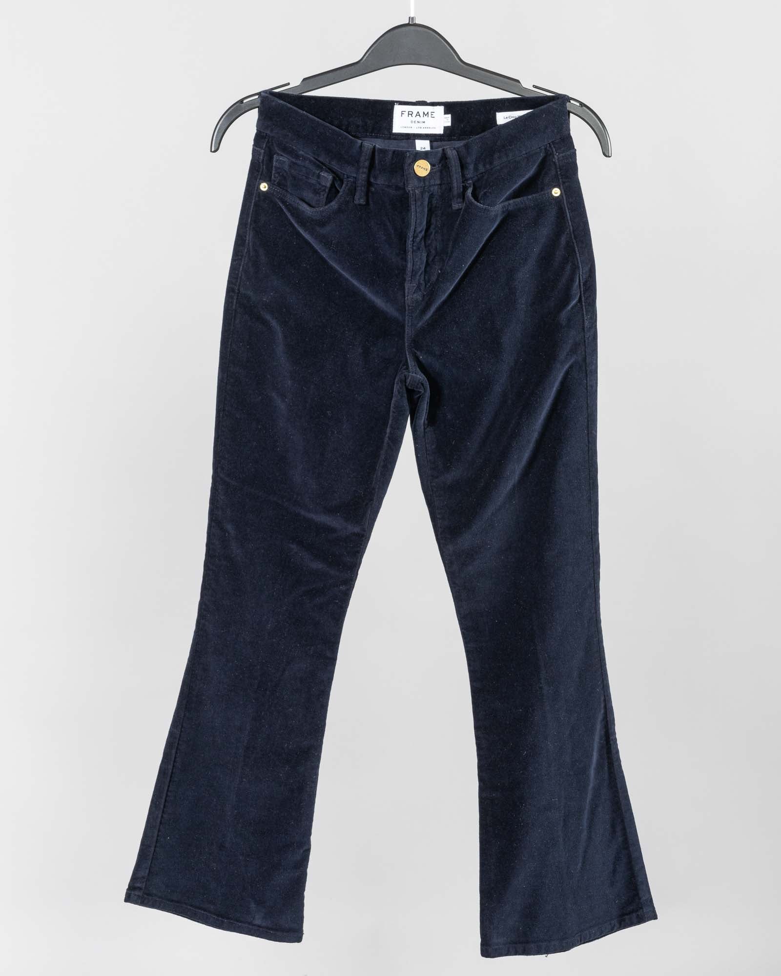 FRAME DENIM - Velvet Crop Jeans | Luxury Designer Fashion | tntfashion.ca