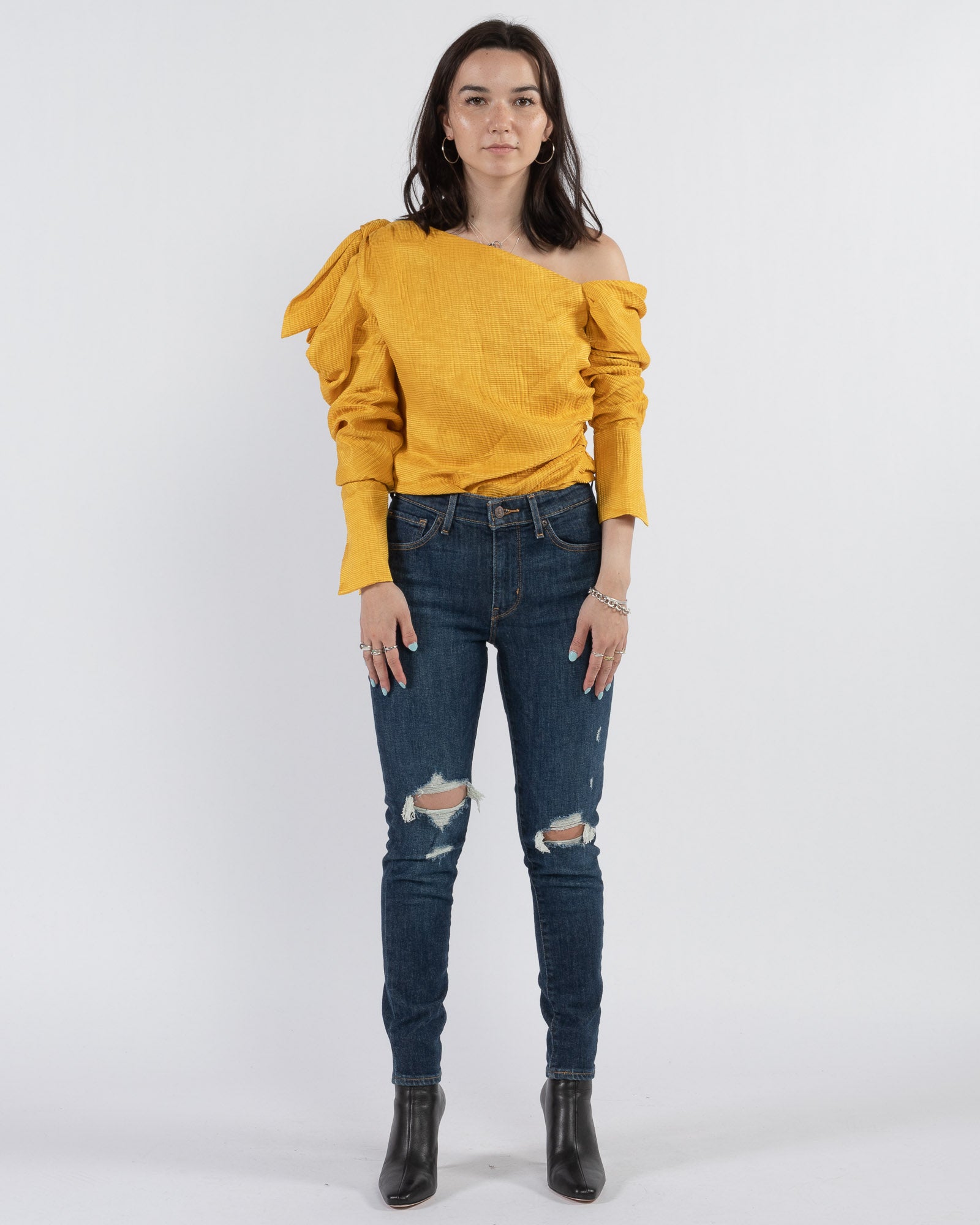 HELLESSY - Phacelia Asymmetric Top | Luxury Designer Fashion | tntfashion.ca