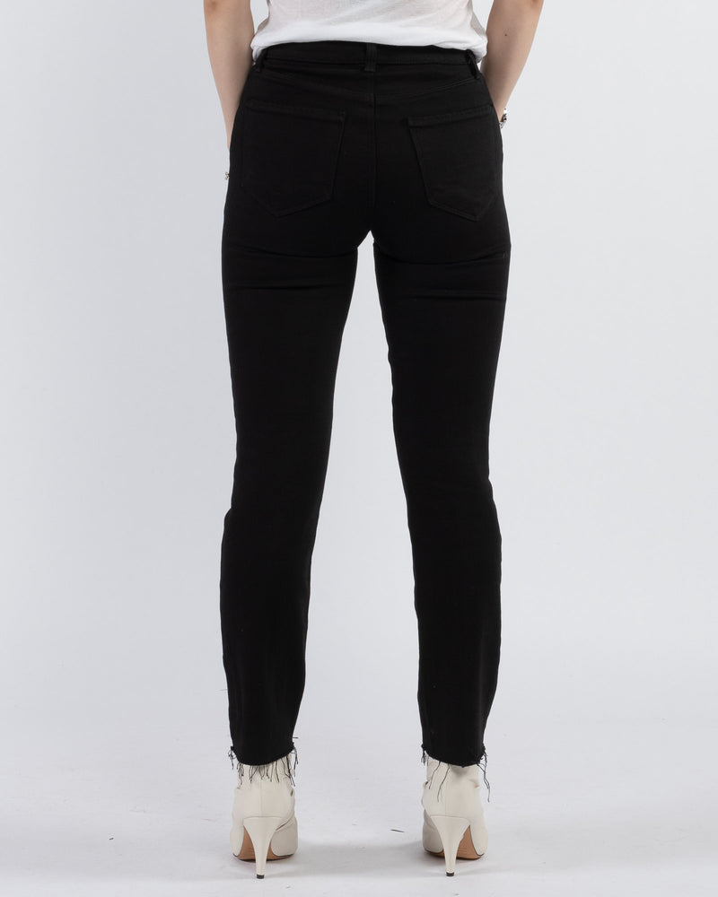L'AGENCE - Sada Crop Slim Jeans | Luxury Designer Fashion | tntfashion.ca