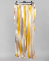 CHLOE STORA - Wide Leg Stripe Trousers | Luxury Designer Fashion | tntfashion.ca