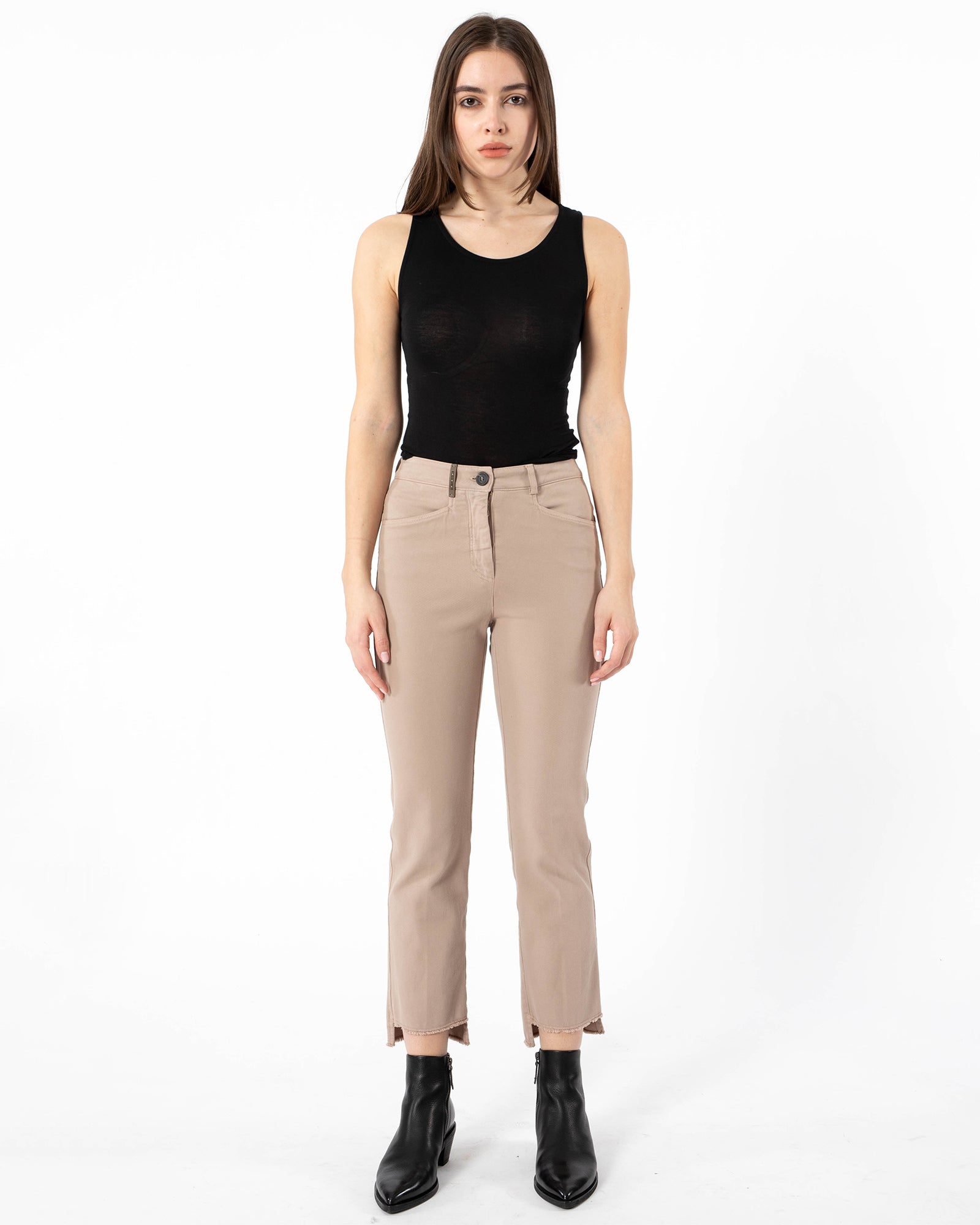 PESERICO - Sharkbite Pant | Luxury Designer Fashion | tntfashion.ca