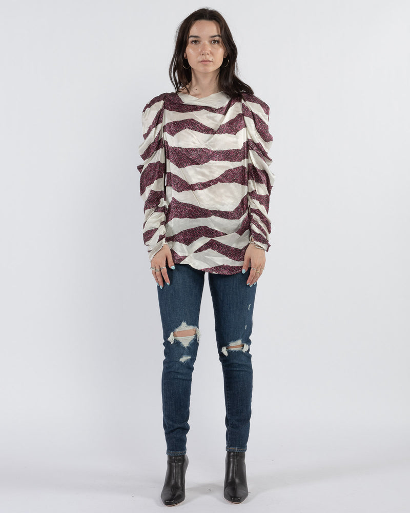 ISABEL MARANT - Crem Blouse | Luxury Designer Fashion | tntfashion.ca