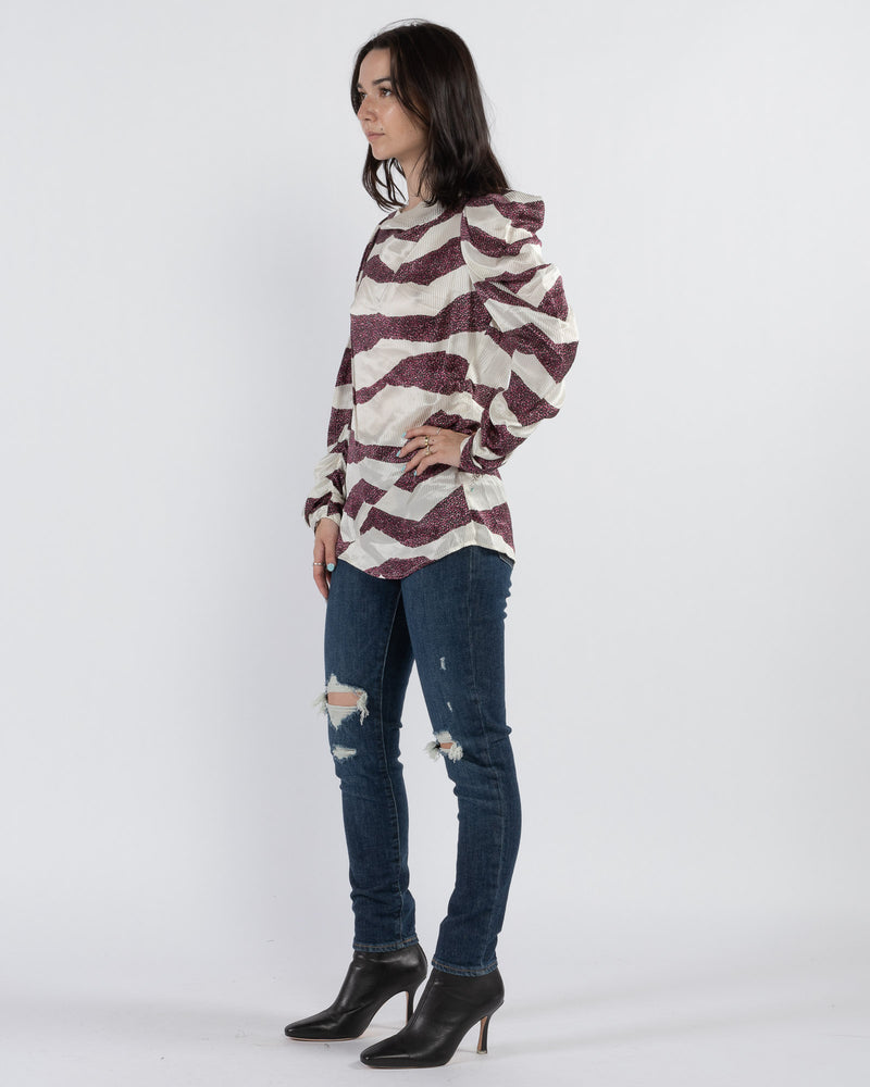 ISABEL MARANT - Crem Blouse | Luxury Designer Fashion | tntfashion.ca