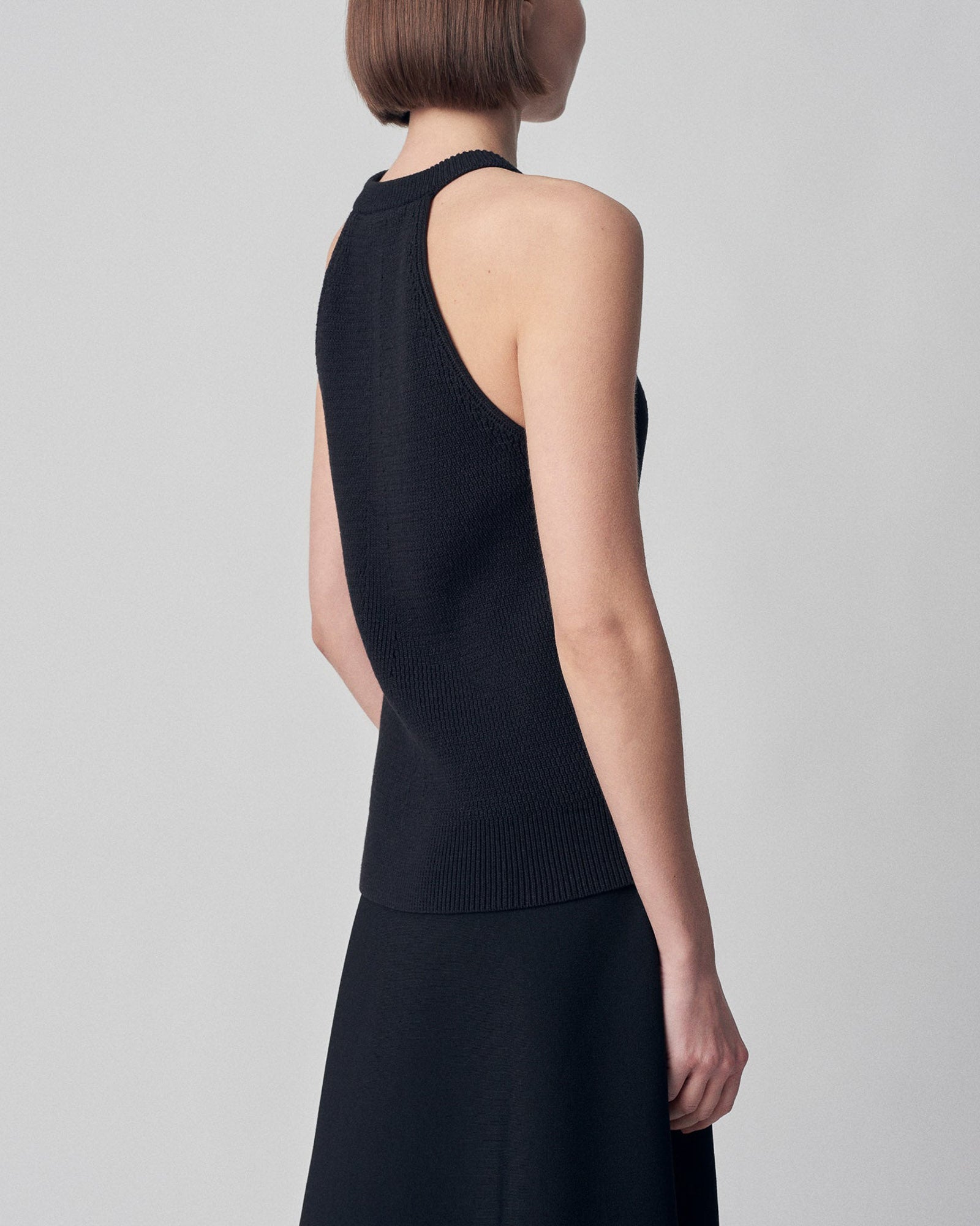 Pointelle Ribbed Tank