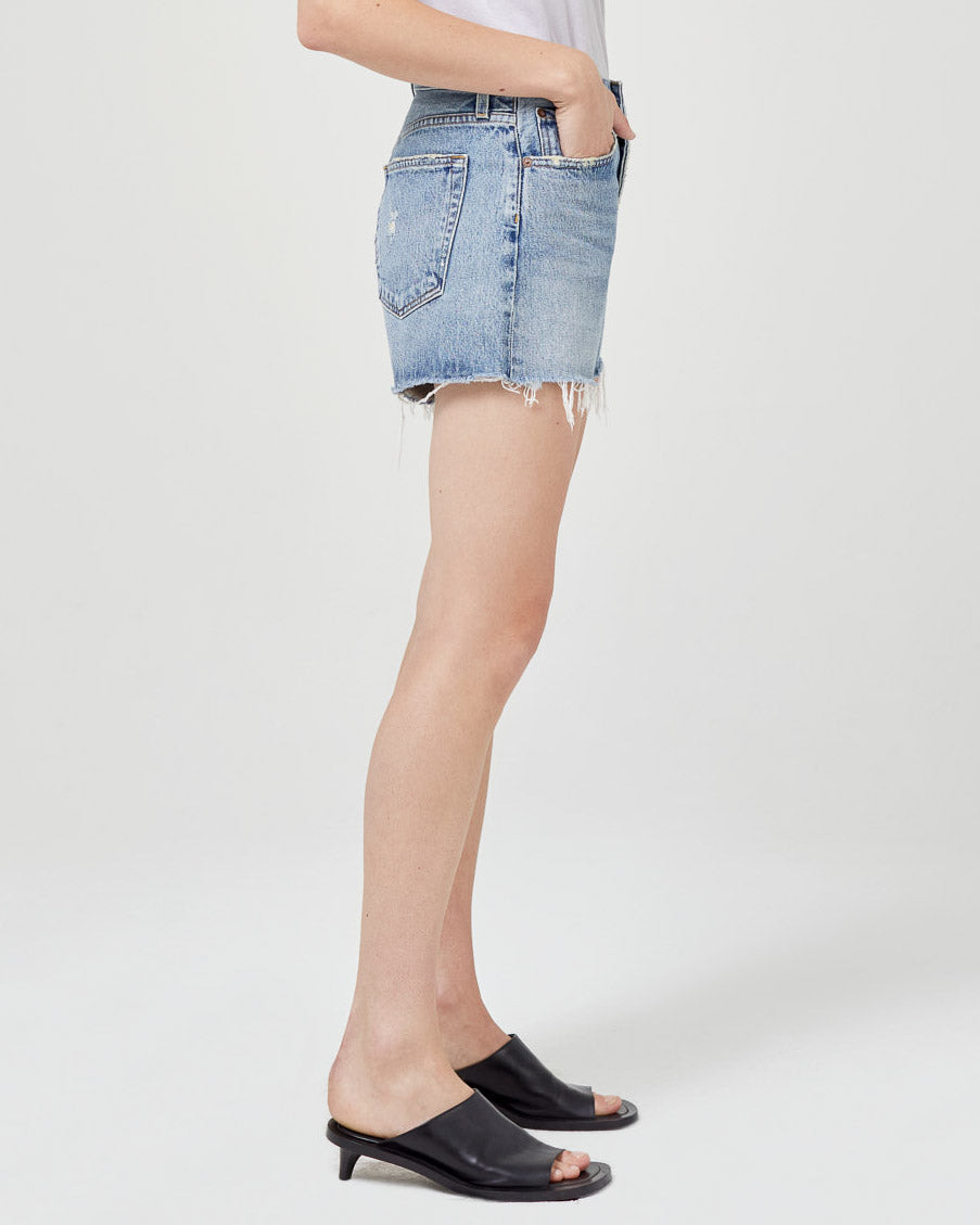 AGOLDE - Parker Long Shorts | Luxury Designer Fashion | tntfashion.ca