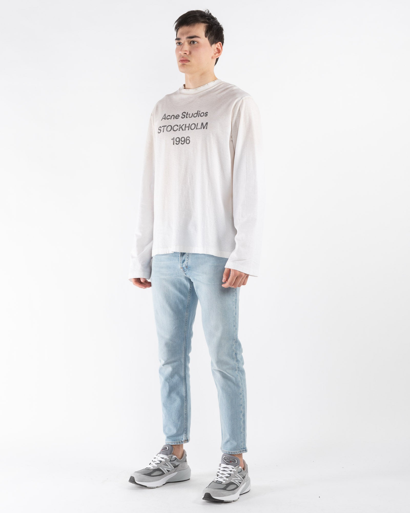 ACNE STUDIOS Logo Long Sleeve T-Shirt